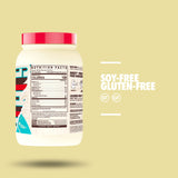 GHOST Whey Fruity Cereal Milk, etiqueta transparente, sin mezclas ocultas