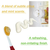 Pasta dental Gianano con menta fresca para aliento agradable.