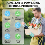 Gifinary mezcla de hierbas orgánicas para soporte natural.