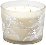Vela GIFTAWAY vainilla coco crema de mantequilla, aroma suave para escapadas dulces