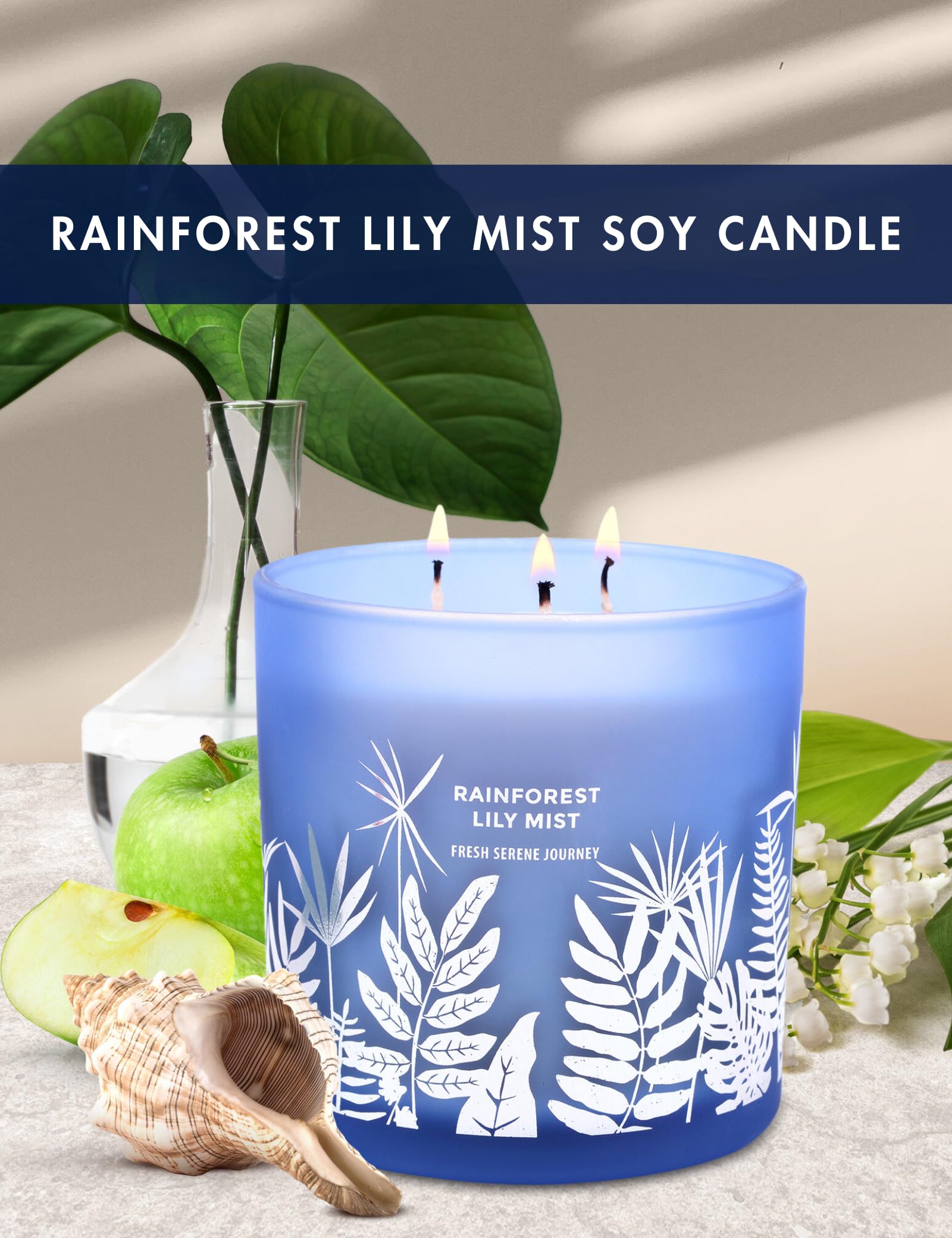 Vela GIFTAWAY detalle botánico decorativo para regalos
