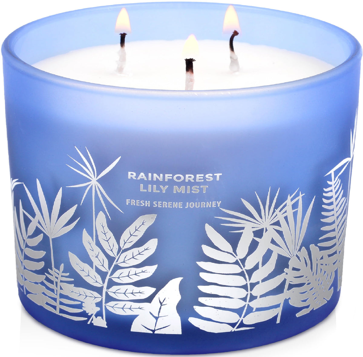Vela GIFTAWAY de soja con lirio del bosque, ideal para aroma suave