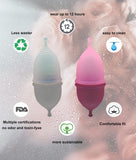 Ginalaia copa menstrual silicona grado medico duradera y segura