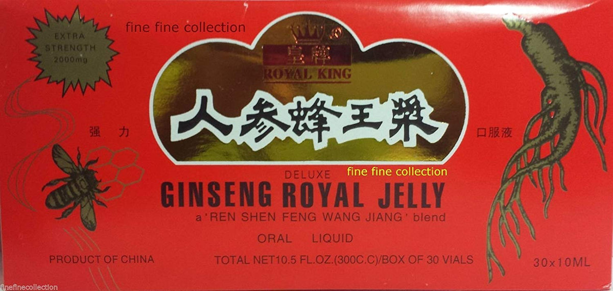 Ginseng Royal Jelly Extracto, 3 cajas, 90 botellas, apoyo a la vitalidad diaria.