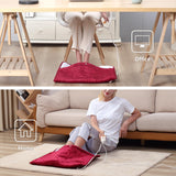 Gintao calentador de pies amplio con cable largo y desmontable.