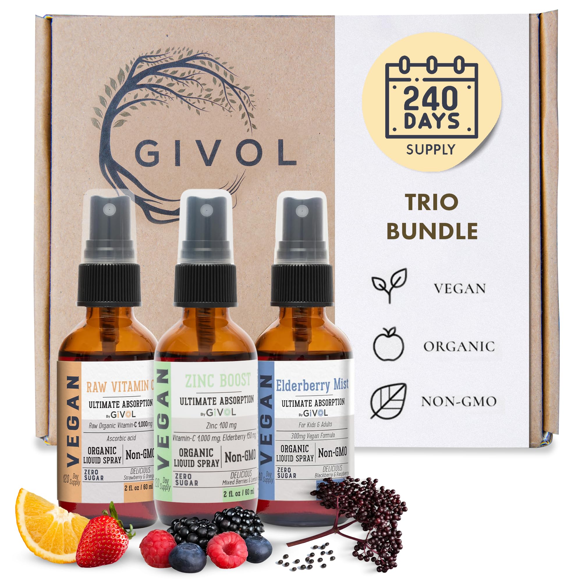 GIVOL niebla de saúco: spray suave para apoyo diario.