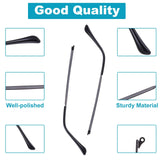 Gjinxi kit completo: herramientas y piezas para reparar gafas en casa.
