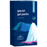 Glacial Comfort aplicación espalda muestra comodidad y alivio para molestias en la zona