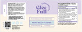 GLEEFULL SUPPS Meno Belly Flusher, fórmula vegetal para bienestar diario.