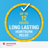 Glenmark Therapeutics famotidina 20 mg, dosis diaria: apoyo contra la indigestión y la acidez.