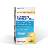 Glenmark Therapeutics famotidina 20 mg, tabletas: alivio potencial de la acidez estomacal.