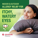 Glenmark Therapeutics cetirizina 10 mg: síntomas de alergia, alivio de estornudos.