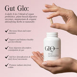 GLO Inner Wellness Gut Glo cápsulas en primer plano