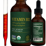 Global Healing Center B12, gotas sublinguales en botella para energía sostenida