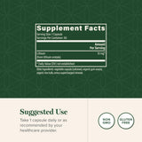 Global Healing Center Lithium Orotate 10 mg, etiqueta informativa de ingredientes y dosis.