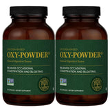 Global Healing Center Oxy-Powder, botella de cápsulas 120ct, para limpieza suave del intestino