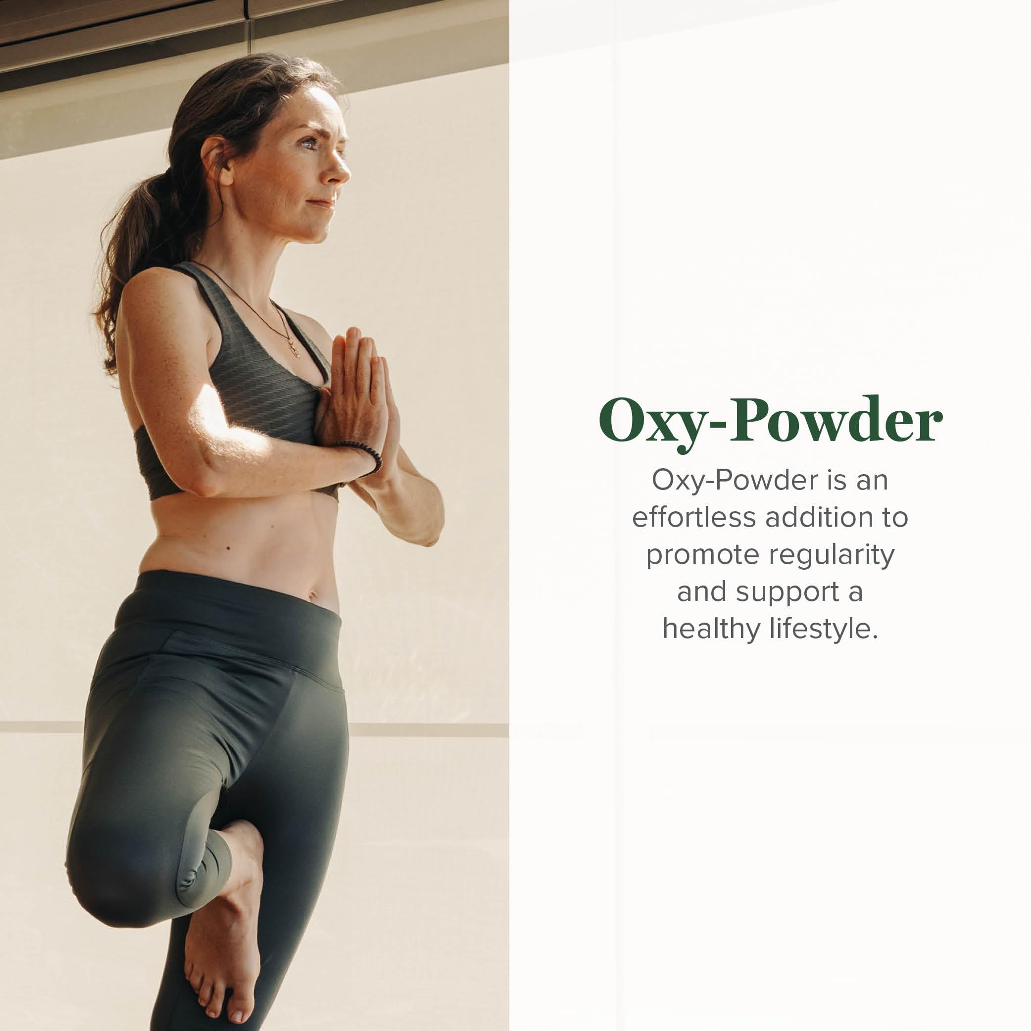 Global Healing Center Oxy-Powder, tabletas, posible soporte para una digestión más cómoda.