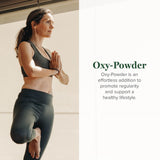 Global Healing Center Oxy-Powder, tabletas, posible soporte para una digestión más cómoda.