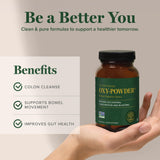 Global Healing Center Oxy-Powder, uso diario, compatible con rutinas nocturnas.
