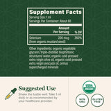 Global Healing Center Selenium Drops extracto organico de mostaza para absorción eficiente