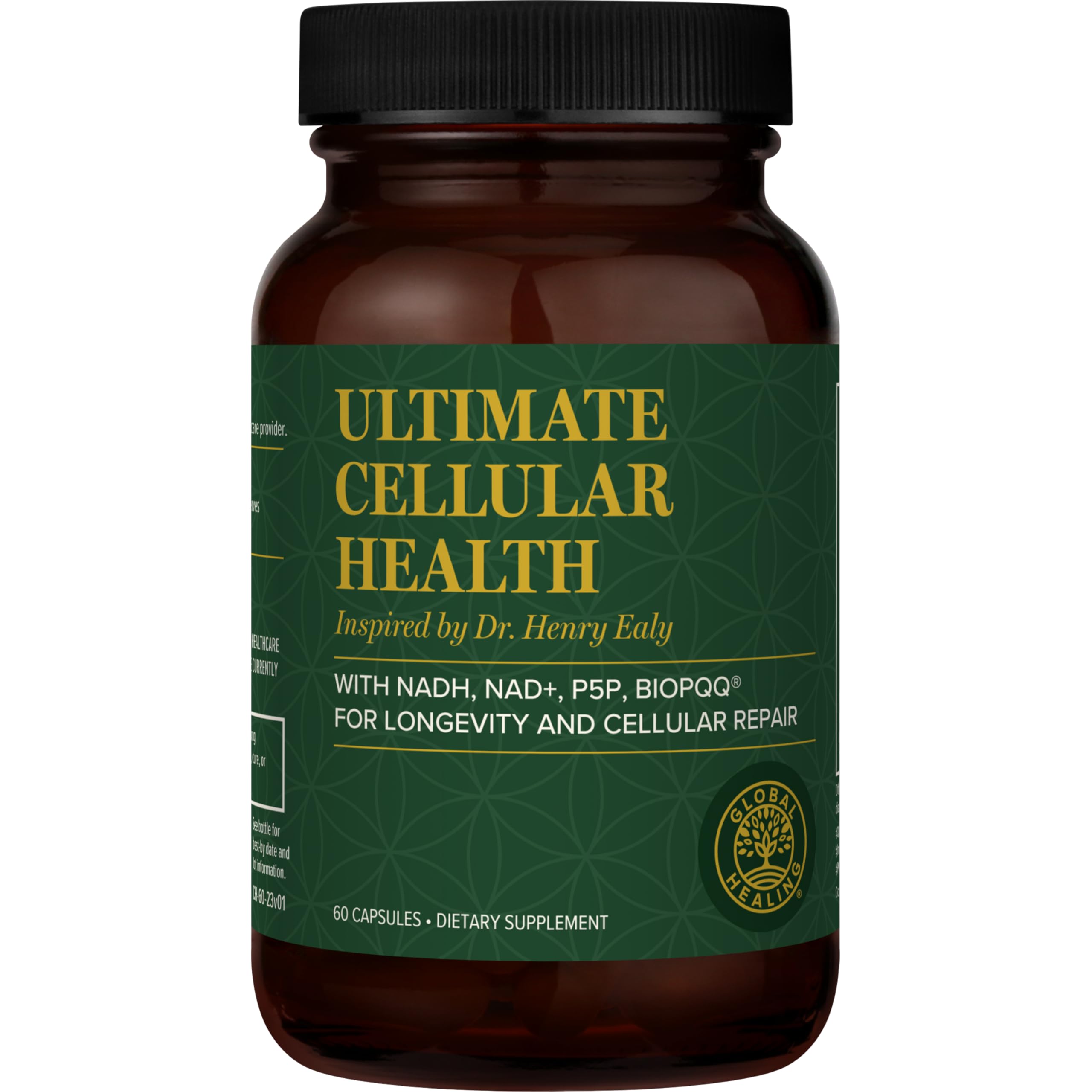 Global Healing Center Ultimate Cellular Health cápsulas para apoyo energético y reparación celular