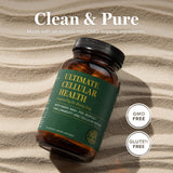 Global Healing Center Ultimate Cellular Health sello cgmp garantiza producción segura