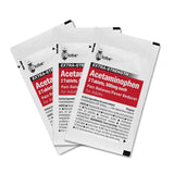 Globe acetaminofen 500 mg, tabletas fáciles de tragar, aptas para adultos.