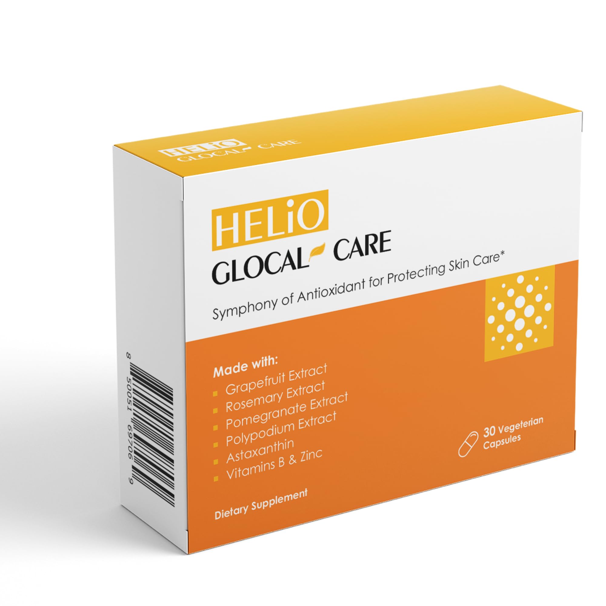 GlocalCare Helio cápsulas para defensa antioxidante de la piel