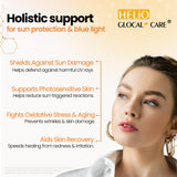 GlocalCare Helio NutroxSun: antioxidante clave para la piel y la vista