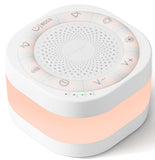 Glocusent máquina de sonido frontal con controles para dormir mejor.