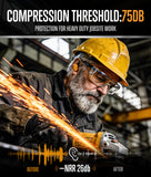 GLORYFIRE audífonos protección 26 dB para oídos en entornos industriales.
