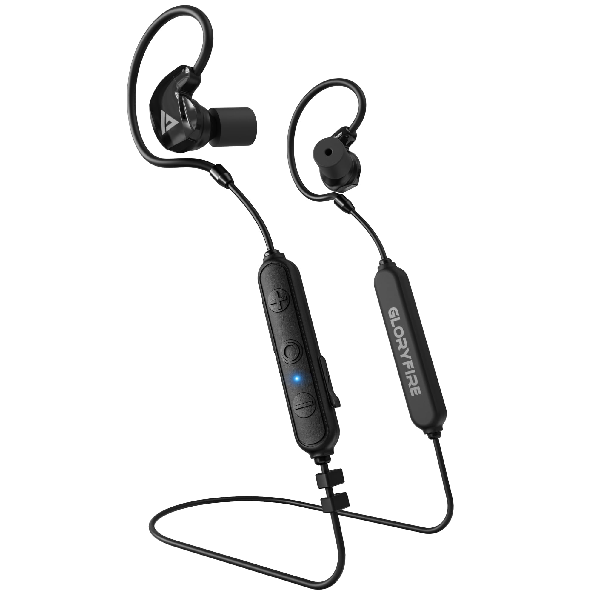 GLORYFIRE tapones auditivos Bluetooth para disparos con reducción de ruido y claridad de sonido