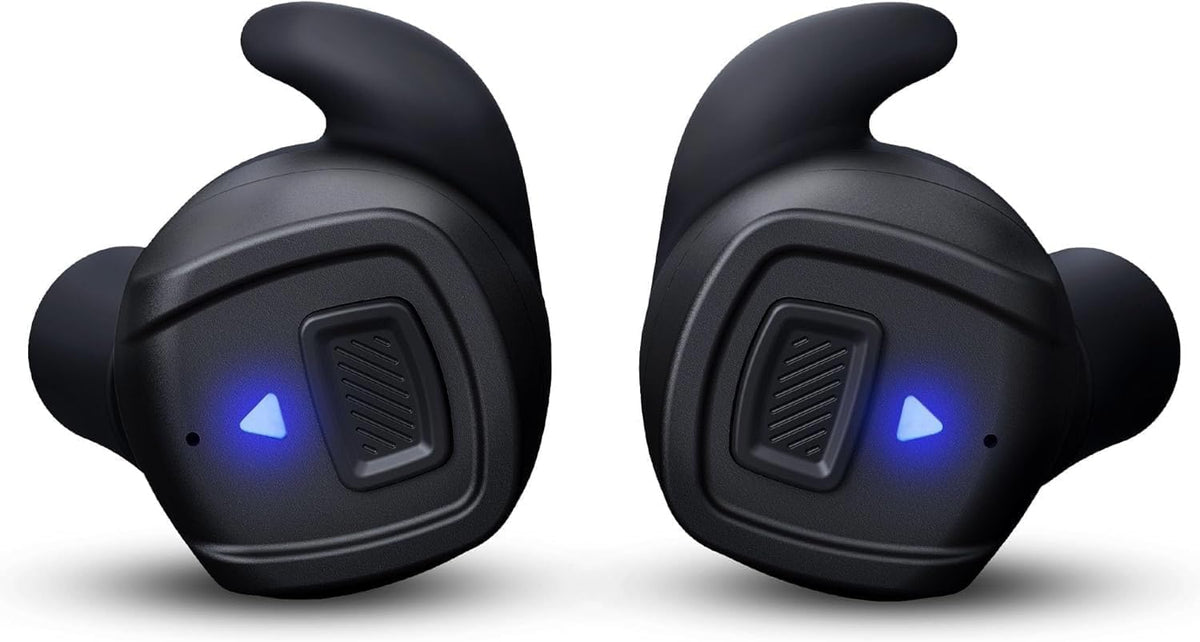 GLORYFIRE tapones auditivos Bluetooth para rango, protección y uso versátil