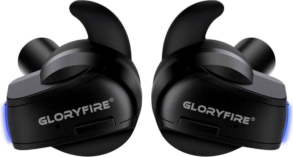 GLORYFIRE tapones auditivos con conectividad inalámbrica para tiro y protección.