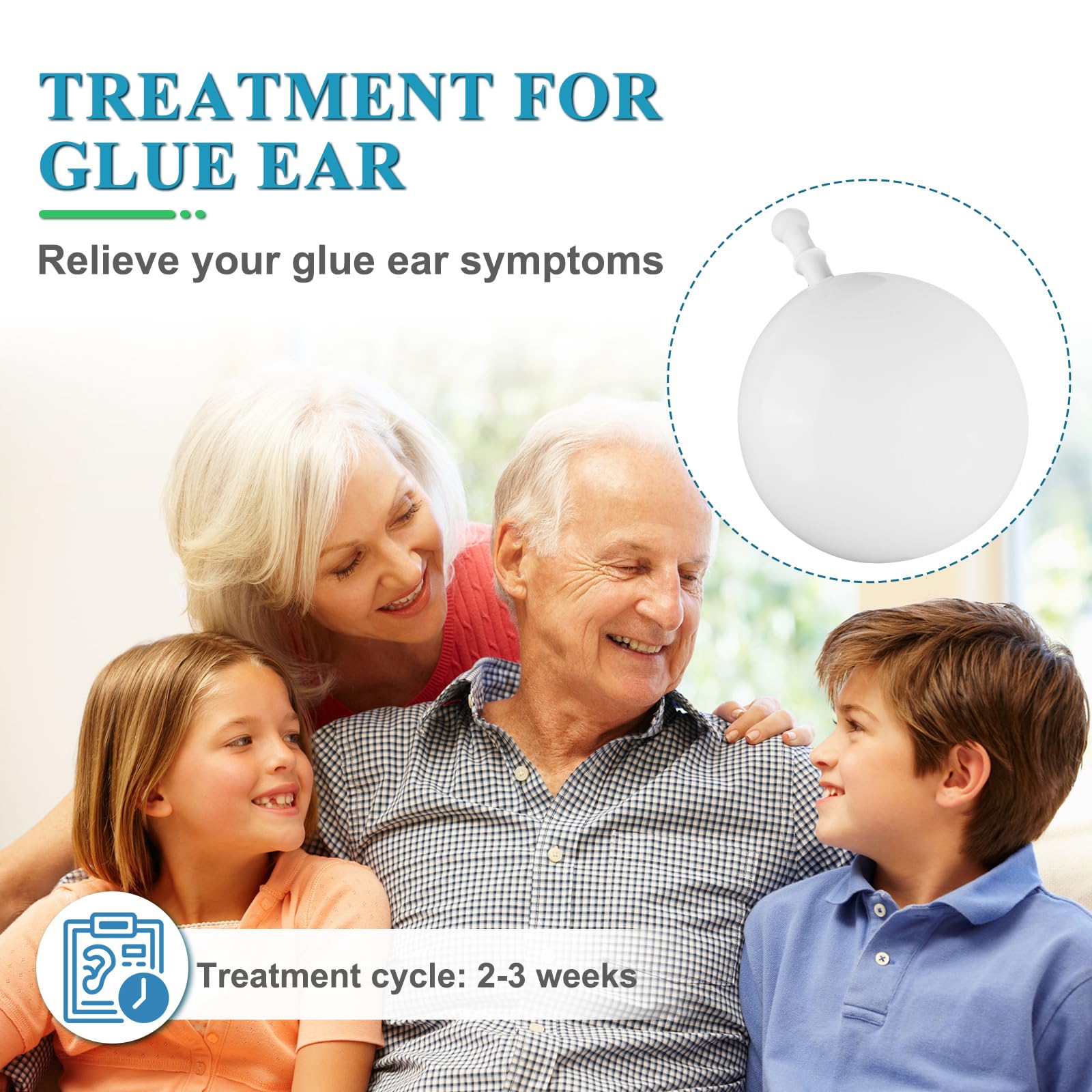 Pieza nasal Glosaie: accesorio cómodo para uso seguro en casa.