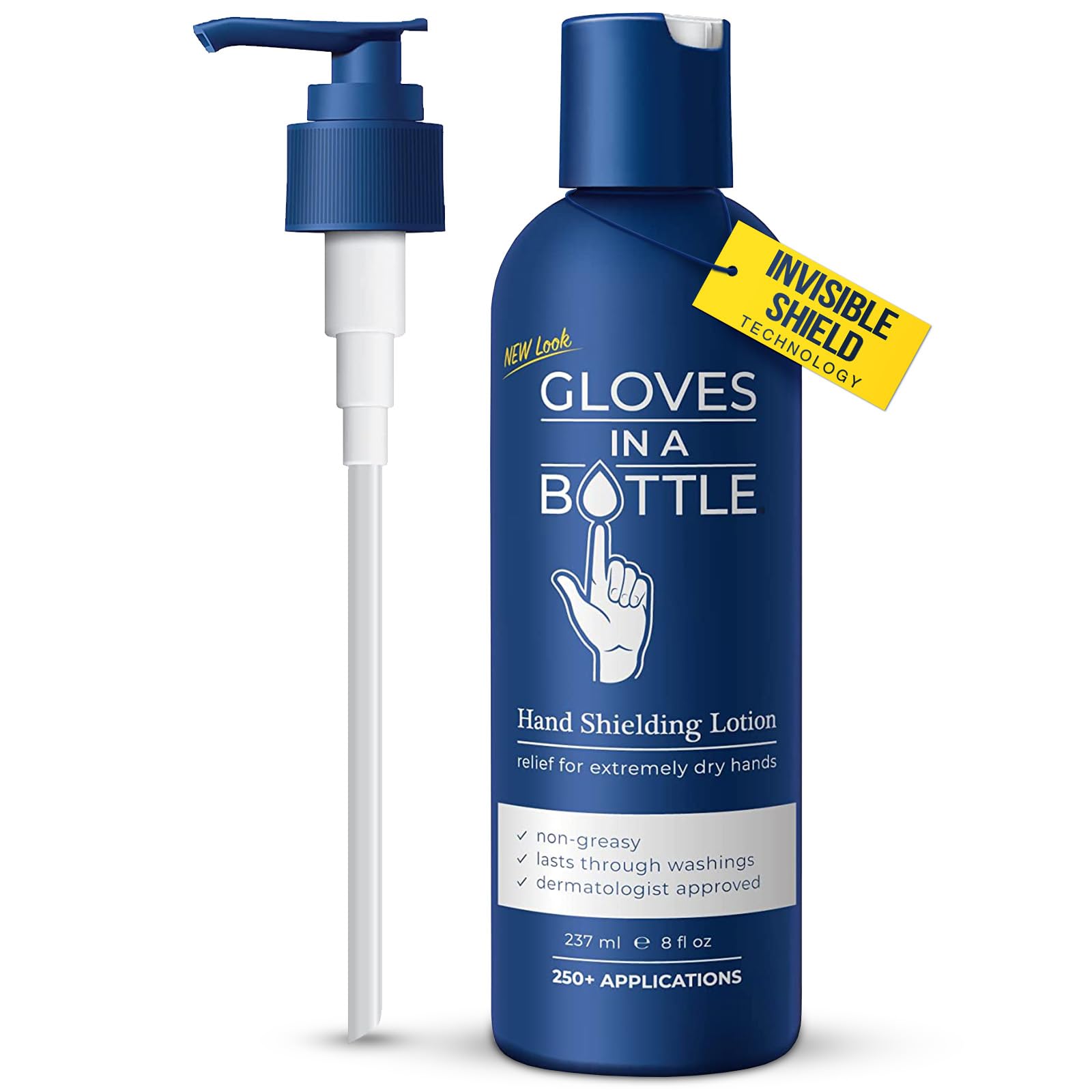 Gloves In A Bottle con bomba dispensador para uso diario y práctico