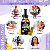 GLOVVUUP Magnesio 12 en 1, dosis rápidas para bienestar muscular