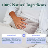Almohadilla Glow Botanica ofrece calor relajante para tensiones.