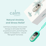 Pulsos de microcorriente de Glowco CalmCarry para calma rápida