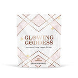 Envase de Glowing Goddess con mezcla de órganos para nutrición equilibrada.