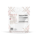 Etiqueta de Glowing Goddess sin antibióticos, opción transparente para compradores conscientes.