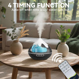 GLOXA difusor con temporizador de 60 120 180 minutos para programar sesiones.