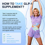 GLPwell GLP-1 Activate: indicación de consumo antes de comidas para hábitos