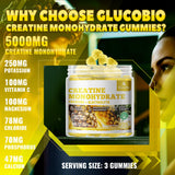 GlucoBio gomitas sabor piña, detalle dorso, sabor agradable para entrenamientos