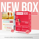 Glucose SOS, dosis de 15 g, energía rápida en cada sobre.