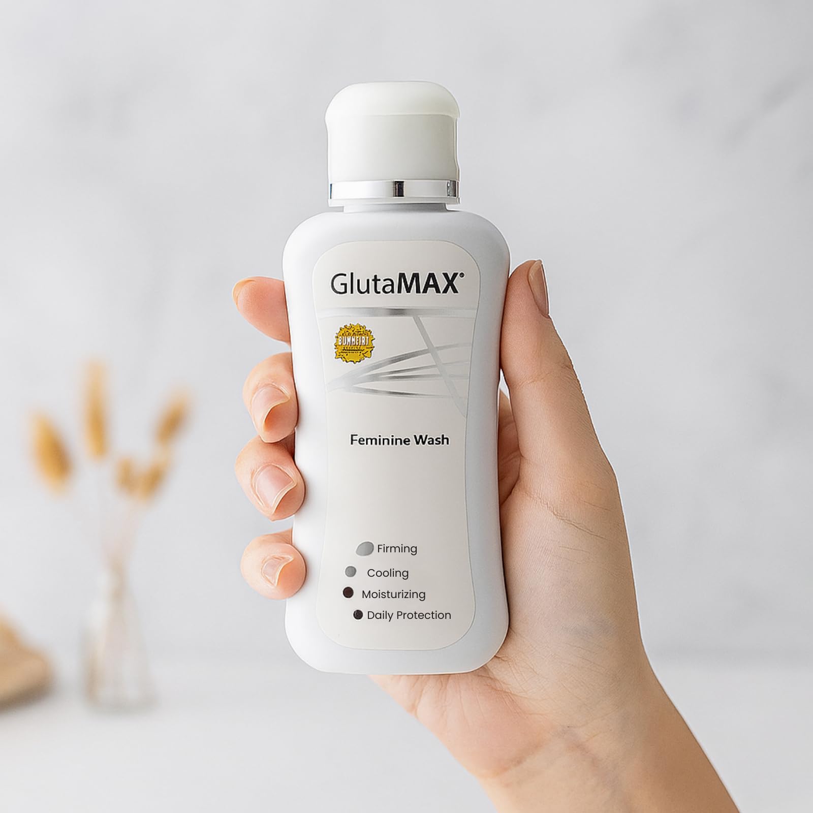 GlutaMAX lavado con glutatión, ingrediente clave para cuidado diario.