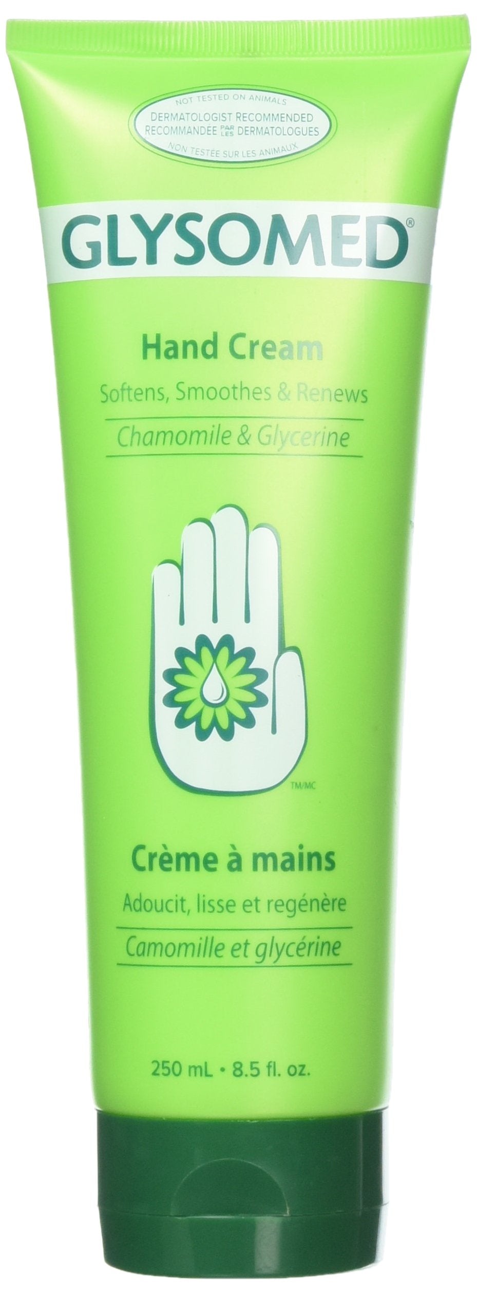 Glysomed crema de manos, tubo de 8,5 onzas, suaviza e hidrata.