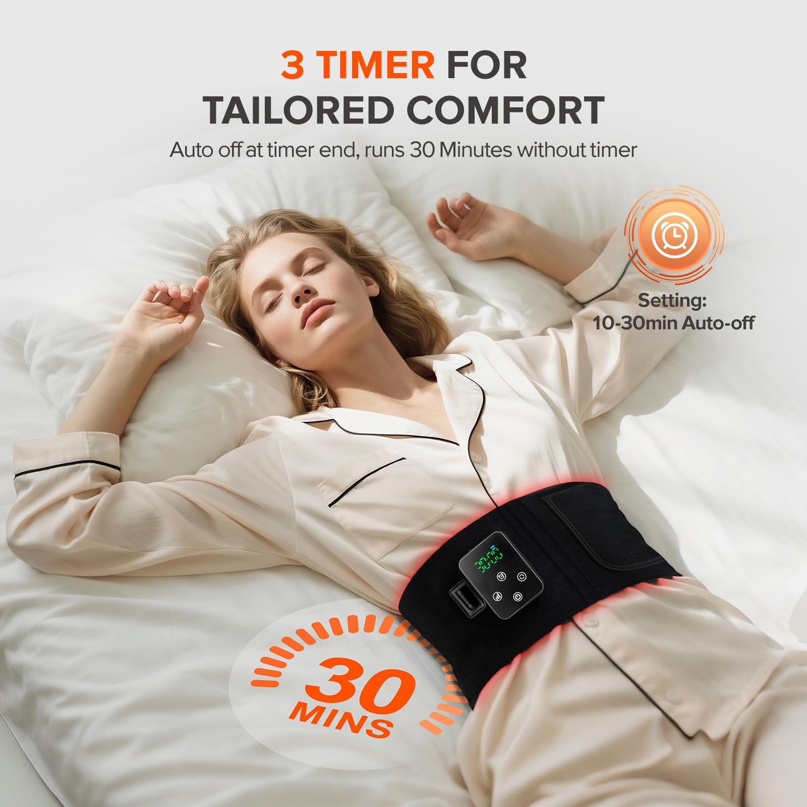 GMOWNW diseño ergonómico que cubre la zona lumbar.