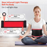 GMOWNW banda de terapia con luz infrarroja 850nm para recuperación de tejidos