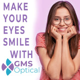 GMS Optical silicona de 2.5 mm x 19 mm para mejor ajuste.